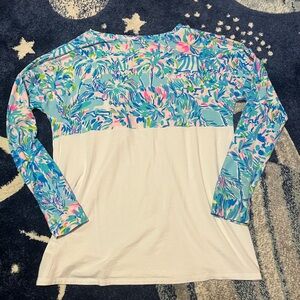 Lilly Pulitzer Cabana Cocktail Finn Top sz small